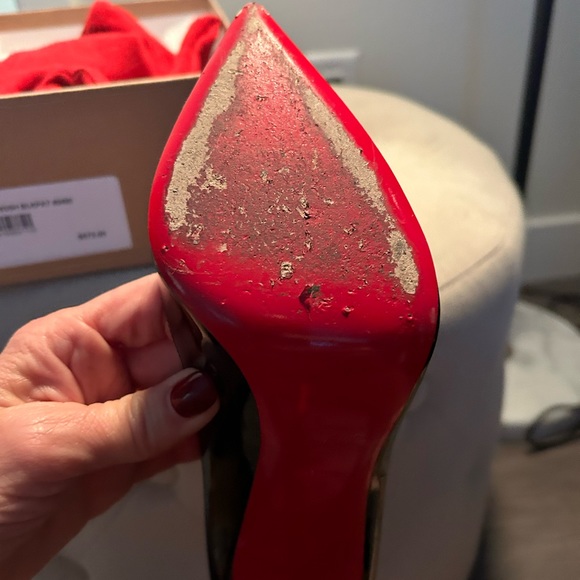 Size 39 black patent leather Christian Louboutin Pigalle - Picture 8 of 8